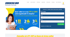 Desktop Screenshot of consultasweb.com.br